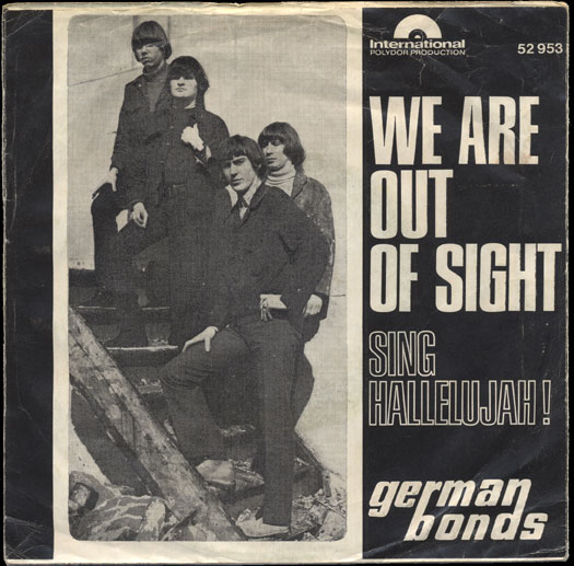 German Bonds Polydor International PS We Are Out of Sight