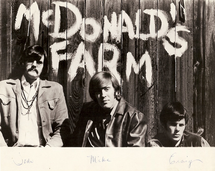 McDonald's Farm: John Harris, Mike McDonald and Craig Boyd