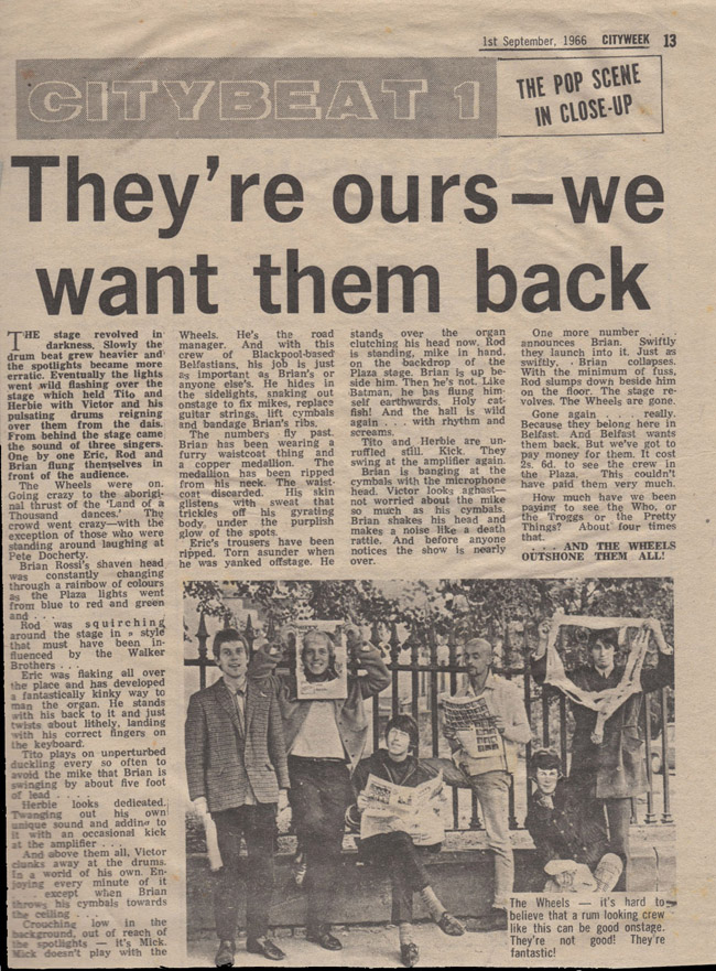 Cityweek, September 1, 1966