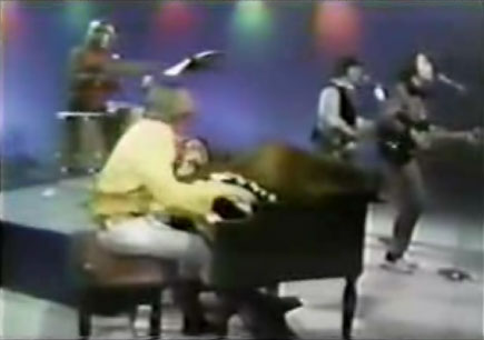 The Moanin' Glories screenshot from video of promotional film