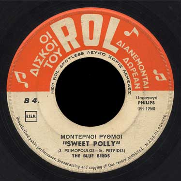 Blue Birds ROL 45 Sweet Polly
