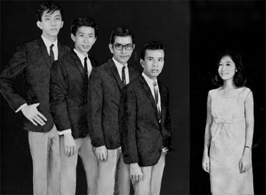James Ong (rhythm), Jimmy Ho (lead), Peter Ho (bass), Jalek Zula (drums), Rose Iwanaga