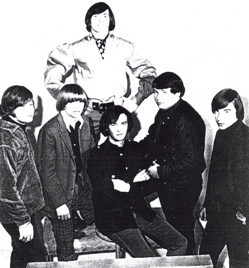The Vikings: Charles Nettles standing in the back and below, l-r: Gary Smith, Phil Whitley, Lee Lowery, Randy Carmichael, and Steve Vainrib