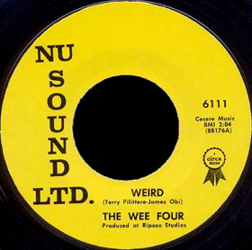 The Wee Four Nu Sound Ltd. 45 Weird