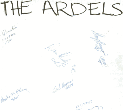 Ardels photo back with autographs