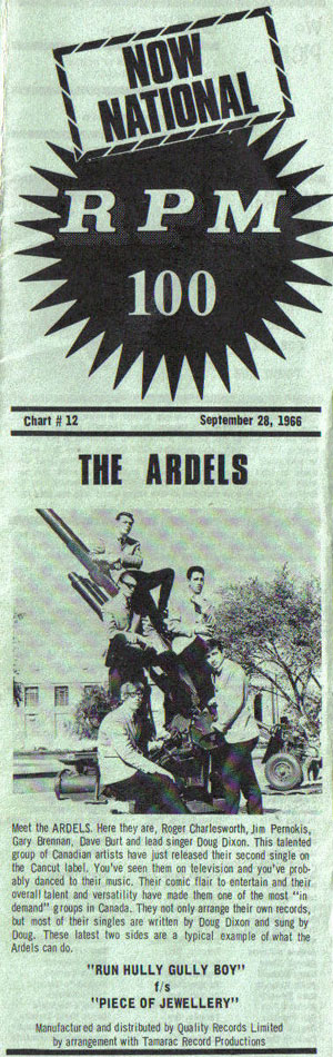 RPM 100 chart, September 28, 1966