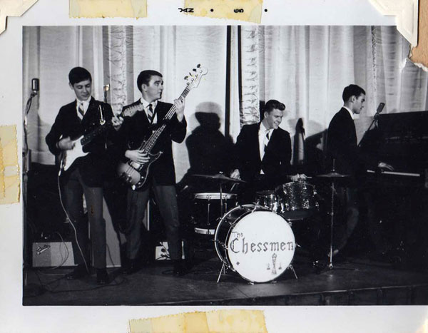 Chessmen early band photo