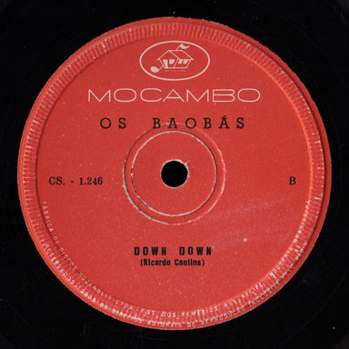 Os Baobas Mocambo 7" Down Down