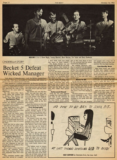 Beckett Quintet article