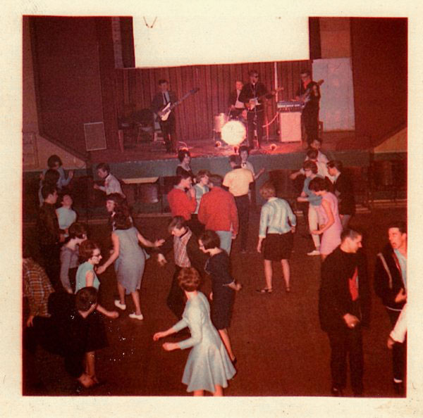 The Fanthoms on stage