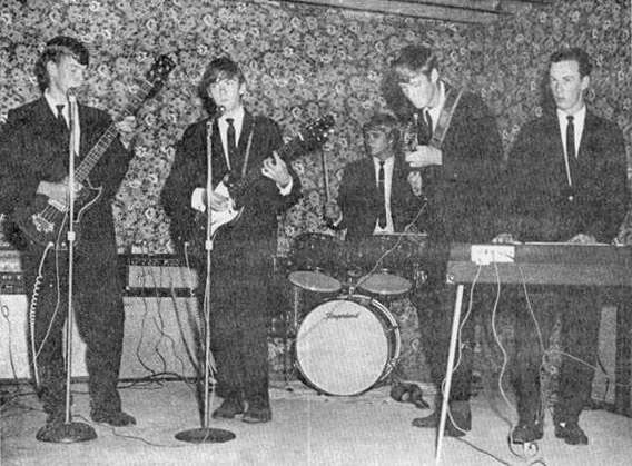 The Individuals, from left: Tommy Redd, Ronnie Vaughan, Ronnie Couch, Ben Vaughan and Sammy Moser