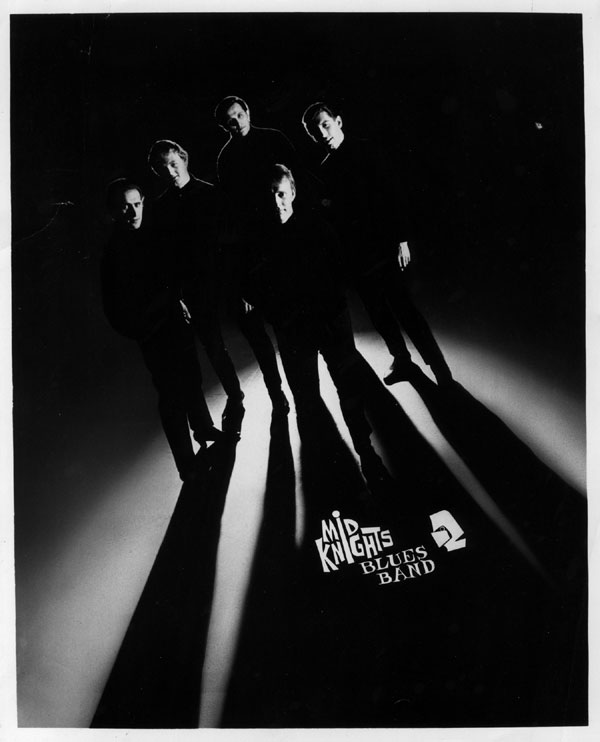 The Mid-Knights Blues Band, 1966, from left: Barry Stein, Richard Newell, Doug Chappell, Ray Reeves and George Semkiw