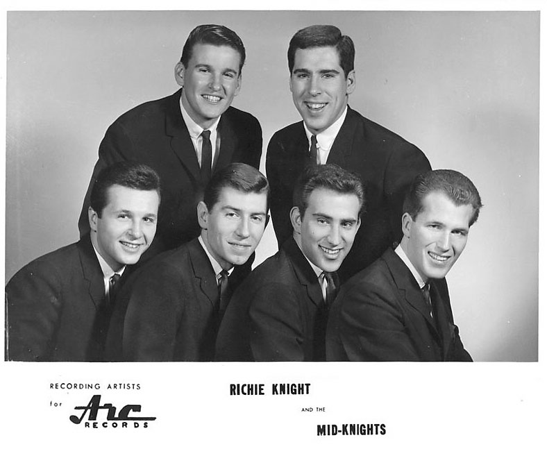 1963, from left, back row: Richie Knight, Barry Lloyd; front row: Doug Chappell, George Semkiw, Barry Stein, Mike Brough