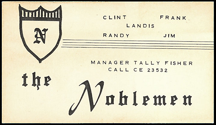 Noblemen (KS) business card
