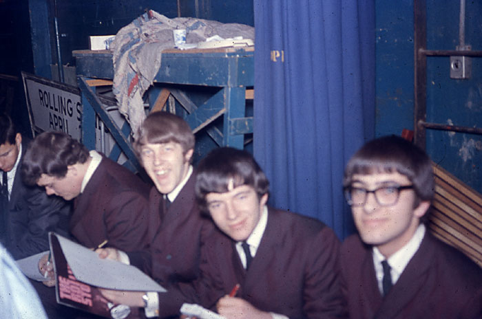Paupers 1965, from left: Denny Gerrard, Skip Prokop, Chuck Beal, Bill Marion. Photo courtesy of Bev Davies.