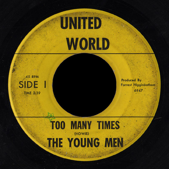 Young Men United World 45 Too Many Times