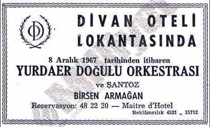 Concert ad, February 1967