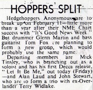New Musical Express, January 14, 1967