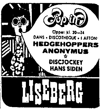 Hedgehoppers Anonymous Pop In Liseberg