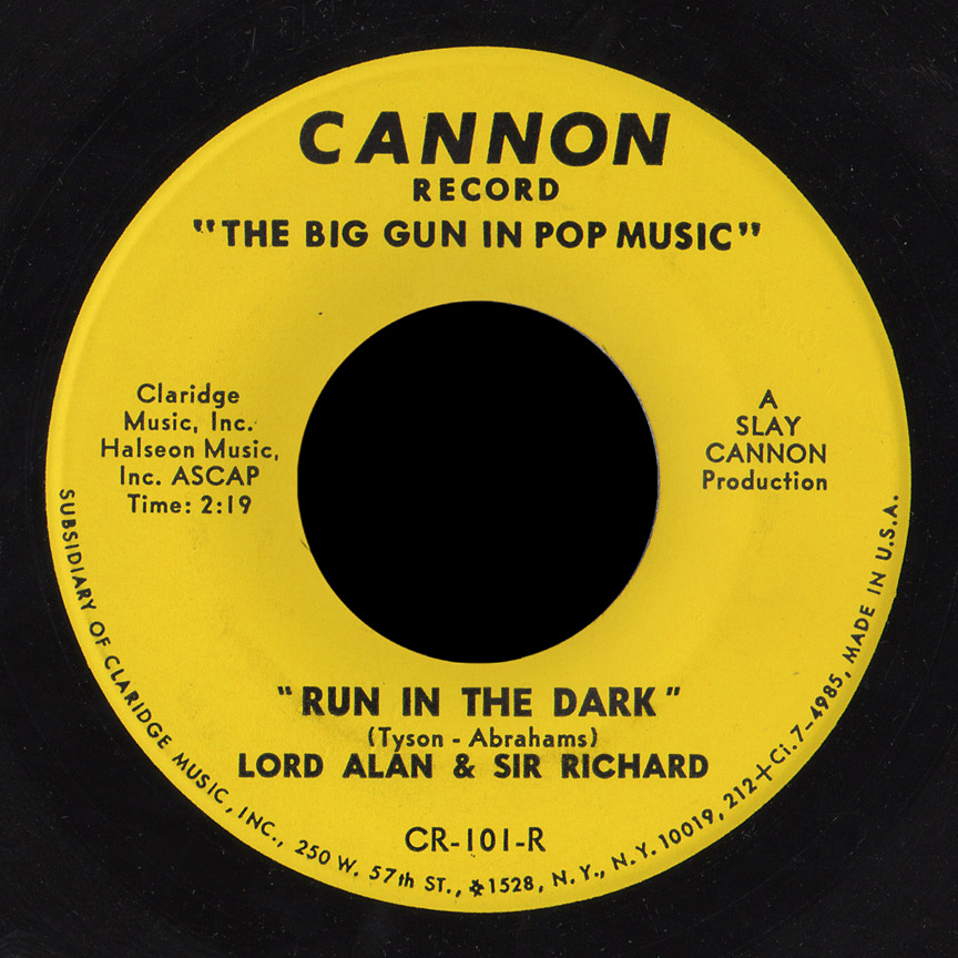 Lord Alan & Sir Richard Cannon 45 Run in the Dark