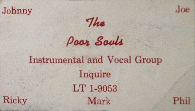 Poor Souls business card