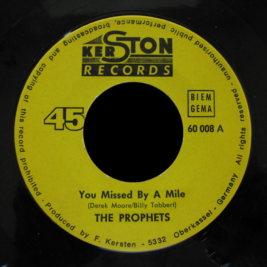 Prophets Kerston 45 You Missed By a Mile