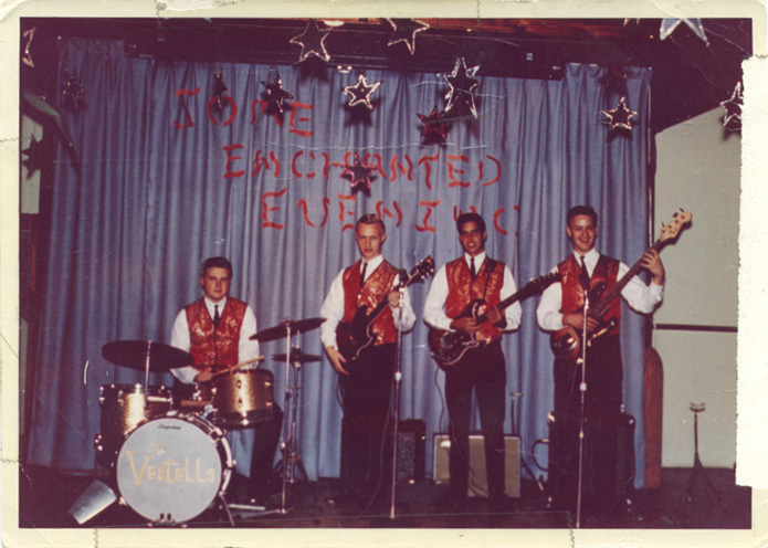 The Vestells photo: John Kegley, Bob Schick, John Smoke, and John Schick