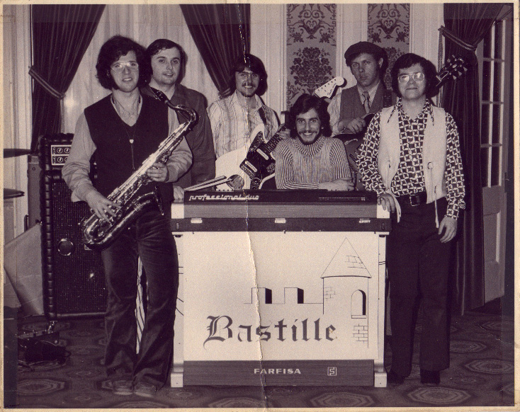 Bastille photo: Sam Gingerella, Pete Bulger, Rick Nielsen, Peter Place, Ray Renzi and Jack Henehan