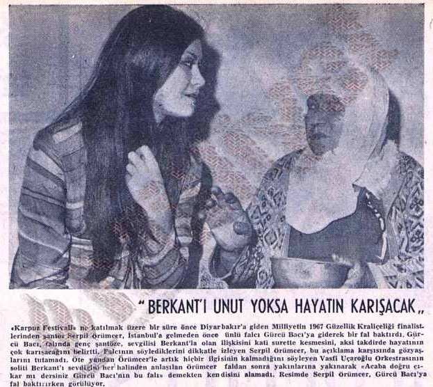 I'm not sure what this clipping is about! Kadin (Women), October 10, 1968