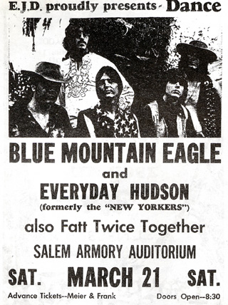 At the Salem Armory with Everyday Hudson (formerly the New Yorkers) and Fatt Twice Together