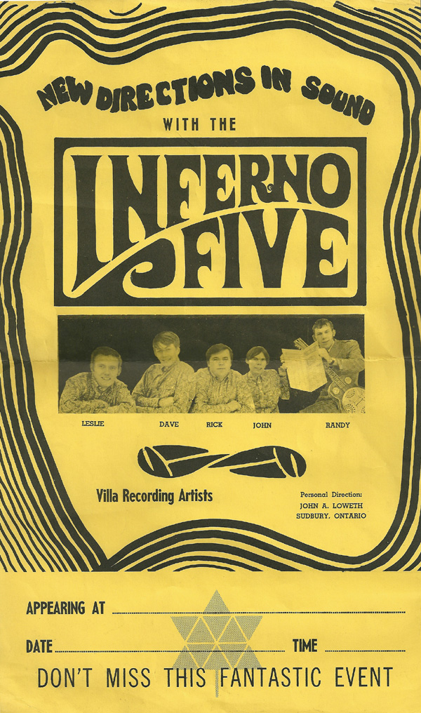 New Directions in Sound with the Inferno Five, Villa Recording Artists