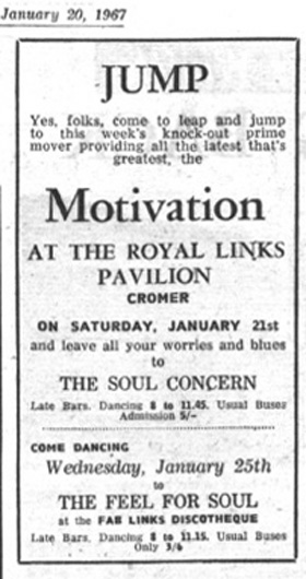 Royal Links Pavilion, January 21, 1967
