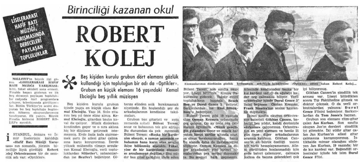  Article in Milliyet, November 3, 1967