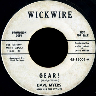 Dave Myers and His Surftones Wickwire 45 Gear!