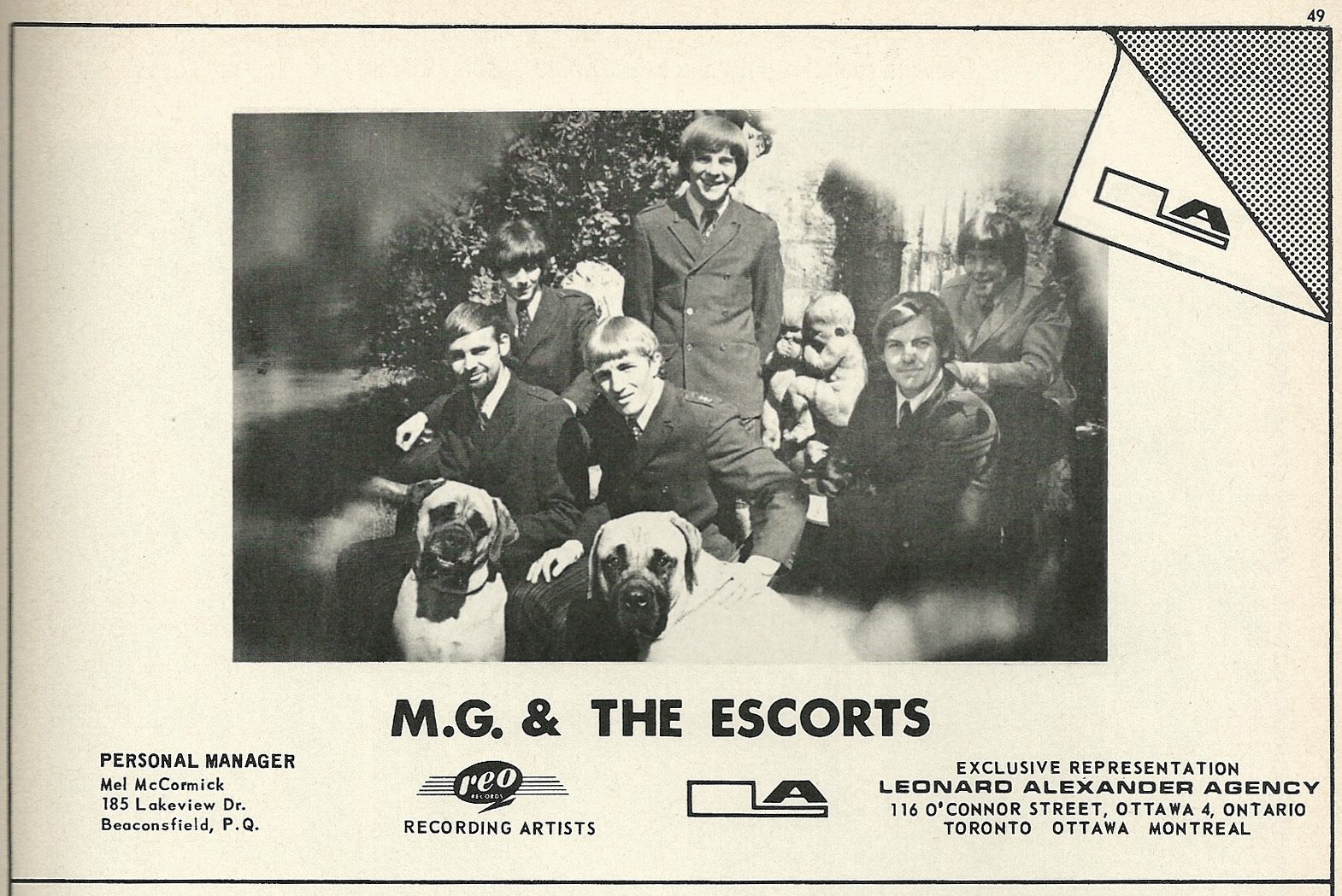 M.G. and the Escorts - Garage Hangover
