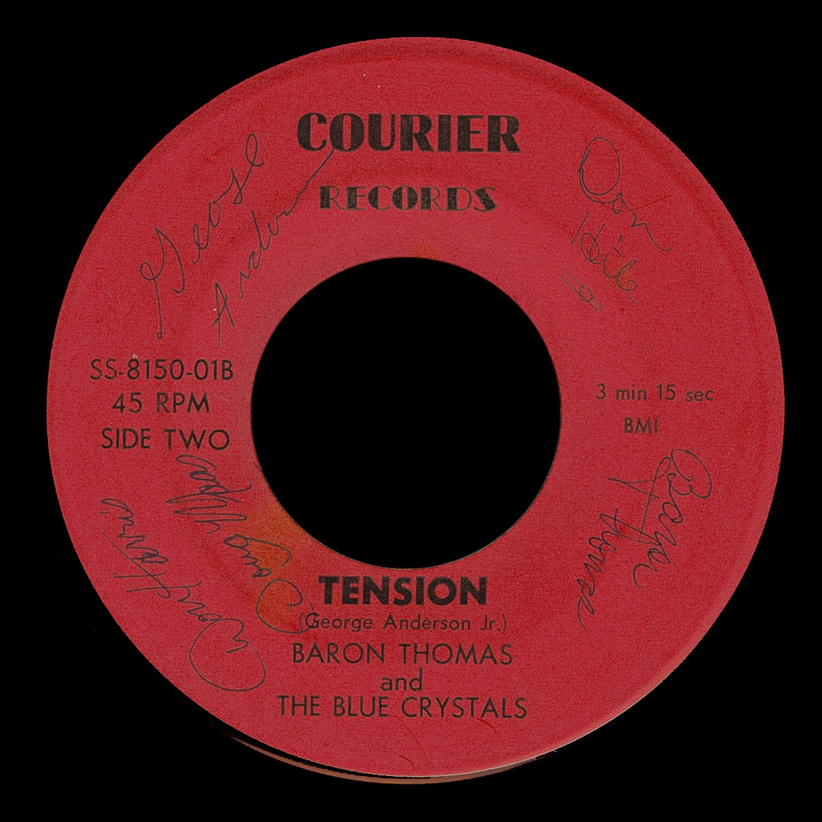 Baron Thomas and the Blue Crystals Courier 45 Tension