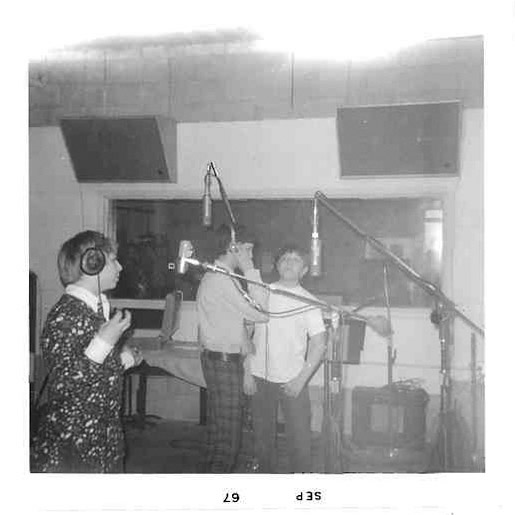 Billy and the Kids in the studio, September 1967