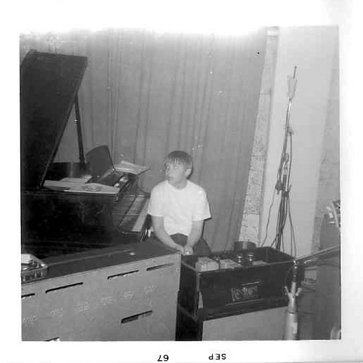 Billy and the Kids in the studio, September 1967