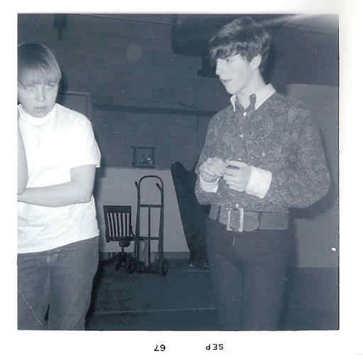 Billy and the Kids in the studio, September 1967