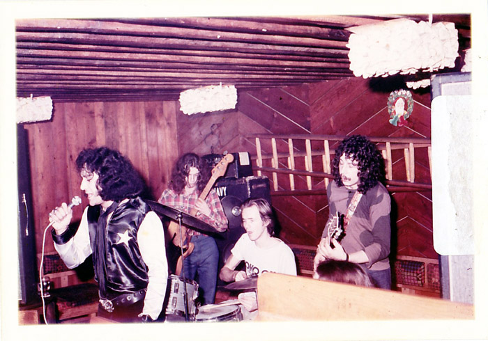 From left: Frankie Reid, Tony Cahill, Dave Montgomery and Mick Liber. Photo courtesy of Frankie Reid