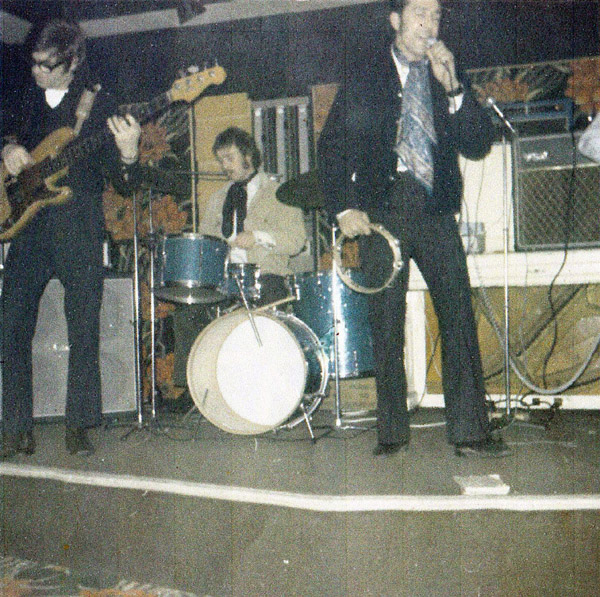 The original Powerhouse in 1968/1969 from left: Steve Hargreaves, Peter Abbot and Frankie Reid