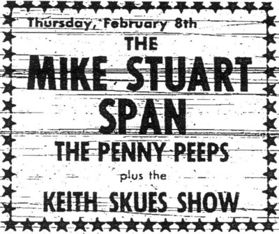 Penny Peeps with the Mike Stuart Span at the 100 Club, February 1968