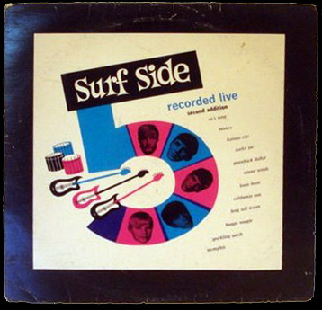 Surf Side 5 Recorded Live LP - second edition