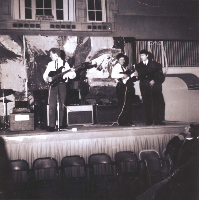 The Unit Four, from left: Ian Gomm, Martin Davis and Frank Kennington