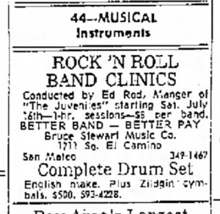 Juveniles, Ed Rod, San Mateo Times, July 15, 1966
