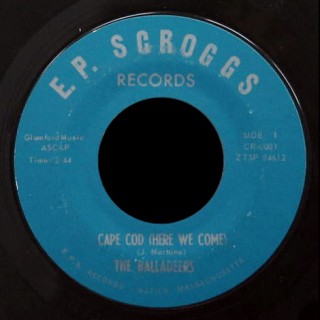 Balladeers 45 Cape Cod Here We Come on EP Scroggs
