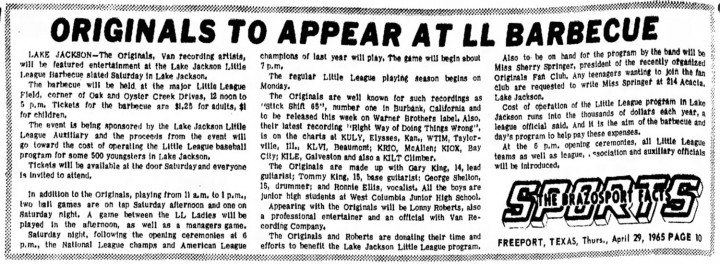 Originals Brazosport Facts, April 29, 1965