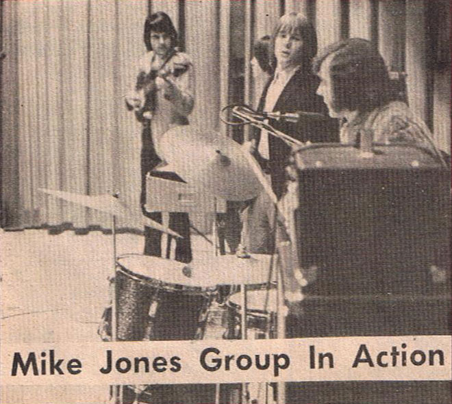 The Mike Jones Group in Rag Pot vol. 1 no. 1, (Montreal' s Latest Teenage Journal) Feb. 24, 1967
