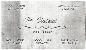 Myddle Class - Classics Business Card 3