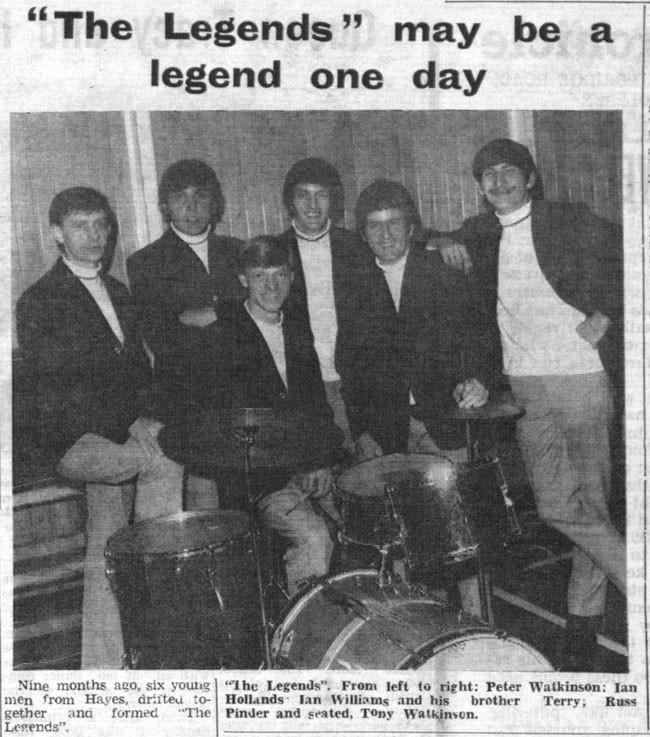 The Legends Uxbridge Chronicle 1967 JulyA